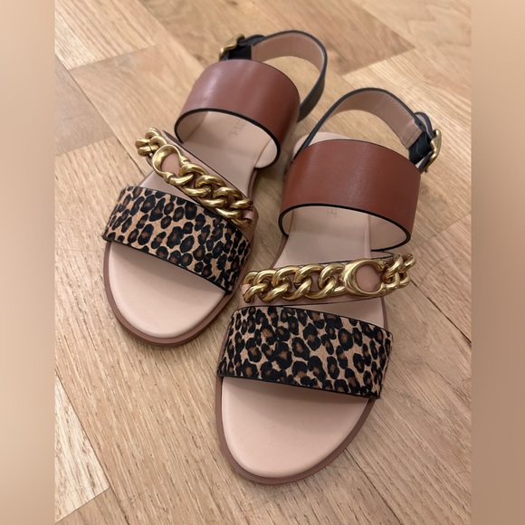 Coach Heather leather sandals, size 6. Like new condition - Picture 8 of 11